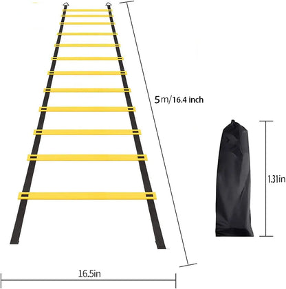 Agility Ladders Nylon Straps For Speed Training And Sports Flexibility Agility Football Training Energy Ladder Equipment