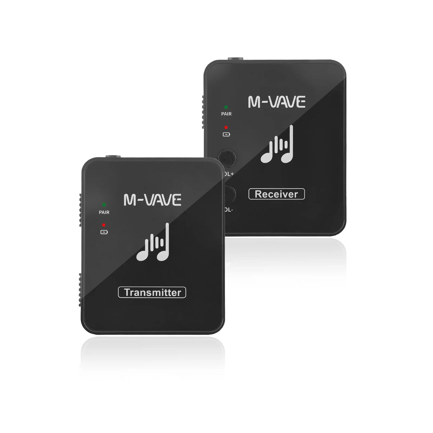 M-VAVE SWS10 2.4GHz Wireless Earphone Monitor Transmission System USB Rechargeable Transmitter & Receiver Support Mono/Stereo