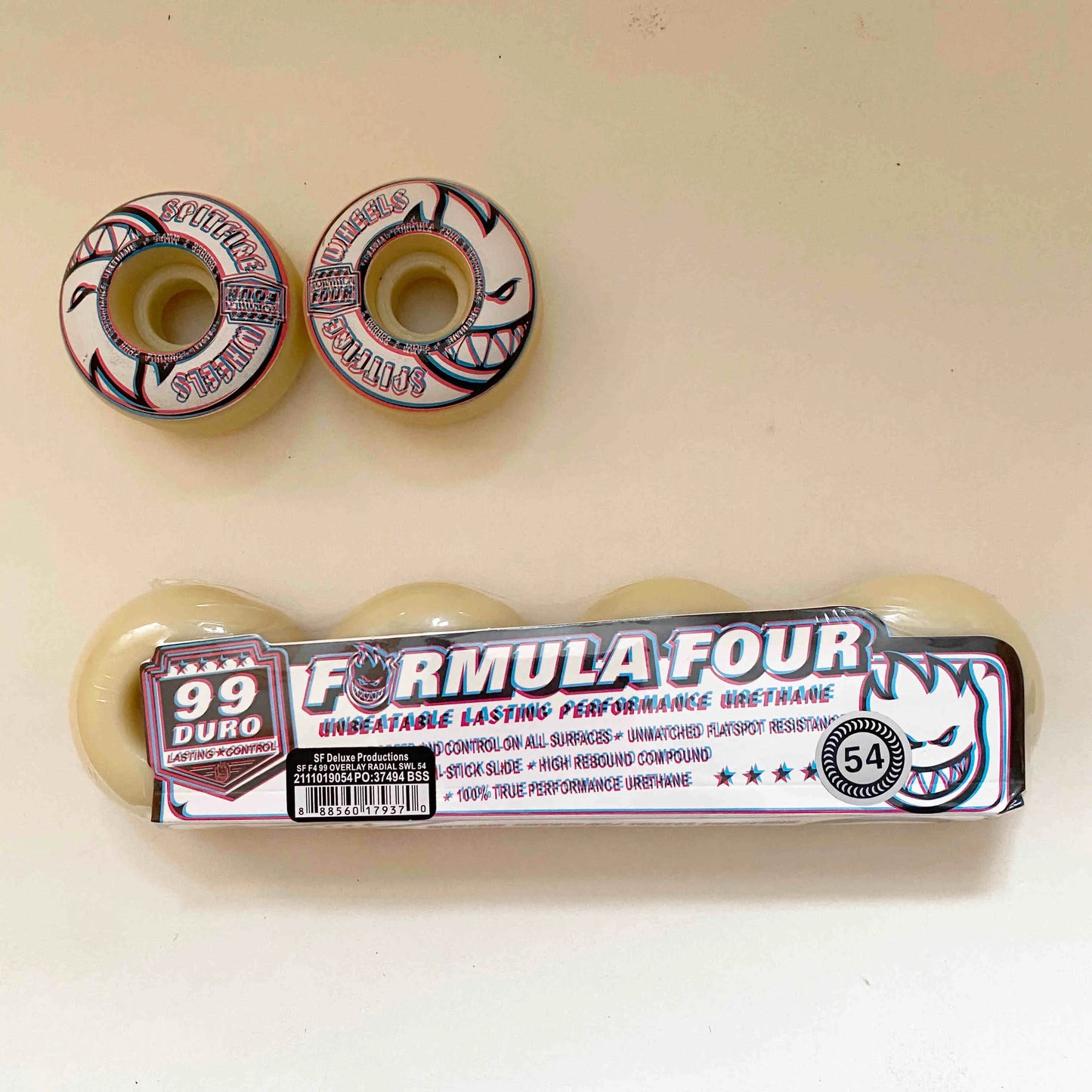 Spitfire wheels imported genuine Spitfire 52mm 101duro 53mm 54mm 56mm 99duro 80HD skateboard wheel for skateboard