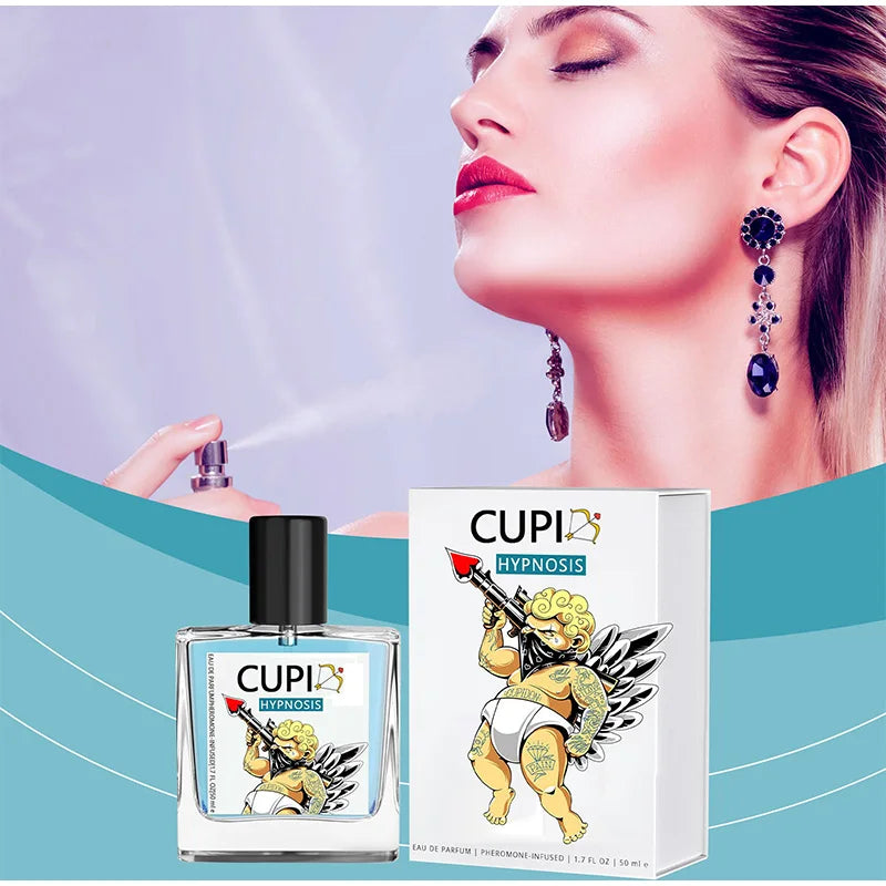 Cupid Hypnosis Perfume Pheromone Fragrance Of Man To Attract Women Long Lasting Cologne Flirting Scent Female Dating Body Mist