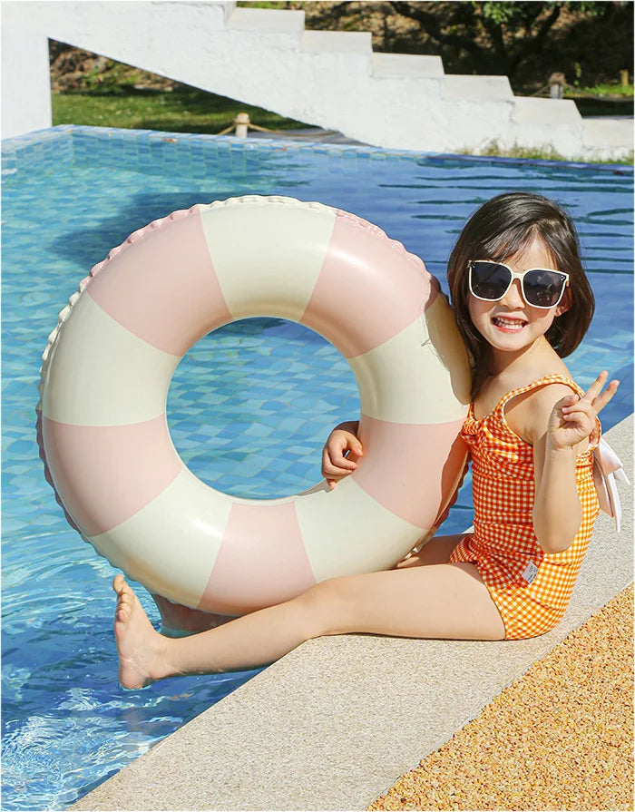 Rooxin Donut Swimming Ring Inflatable Pool Float for Teen Kids Swimming Circle Baby Swim Tube Water Play Swimming Pool Toys