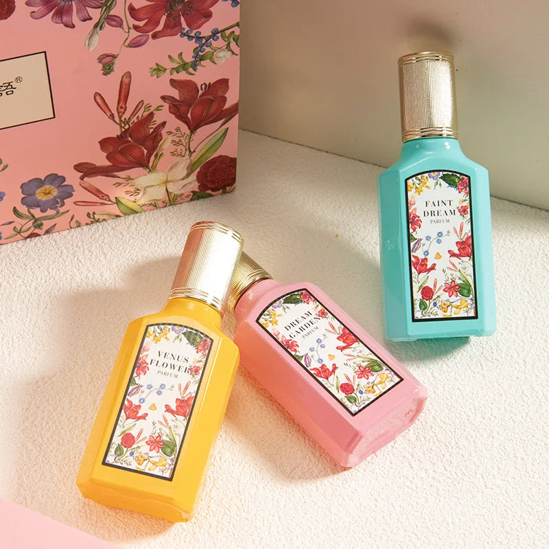 Floral Scent Perfume Gift Box 110ml Four Piece Set духи Lasting Fragrance Floral Scent Pheromone Eau De Parfum Floral Fragrance