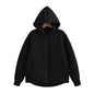 KEYANKETIAN Winter New Women's Zipper Hoodie High Street Unisex style Double Pockets Oversize Loose Sweatshirts Outerwear Top