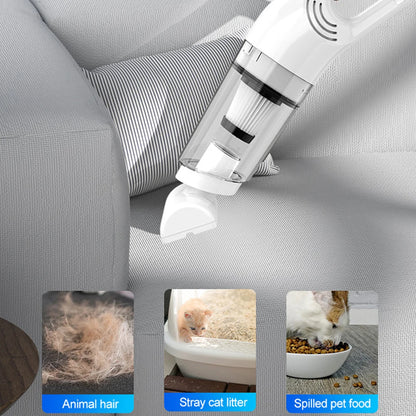 Handheld Home Vacuum Cleaner Rechargeable Portable Vacuum Cleaner Car Home Dual Purpose Wireless Dust Catcher Pet Hair 10000PA