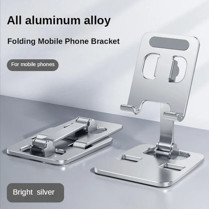 Universal All Aluminum Alloy Portable Tablet Holder For iPad Holder Tablet Stand Mount Adjustable Flexible Mobile Phone Stand