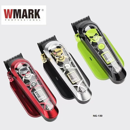 WMARK NG-130 Wireless Charging Hair Clipper High Speed Professional Type-C Rechargeable Hair Cutter With Charge Stand