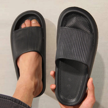 Step on the Sense of Shit Slippers Summer Home Wear Soft-soled Non-slip Shoes Eva Simple MEN'S Slippers