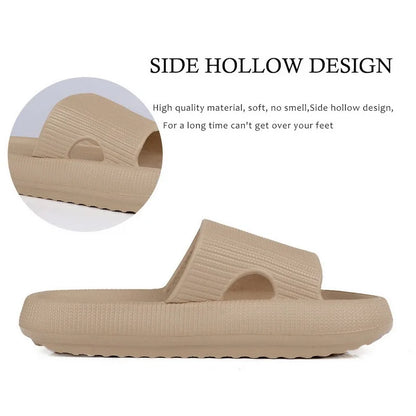 Cloud Slippers For Men Flip Flops Beach Sandals Bathroom Non-Slip Slides Men Women Slippers Indoor House Shoes Male Slipper