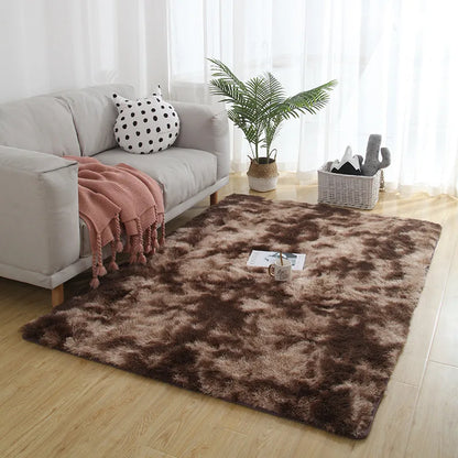 Gray Carpet for Living Room Plush Rug Bed Room Floor Fluffy Mats Anti-slip Home Decor Rugs Soft Velvet Carpets Kids Room Blanket