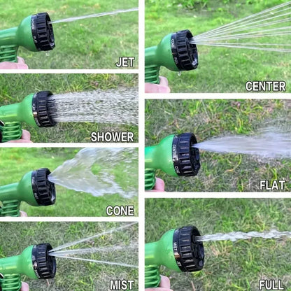 Expandable Magic Hose, High-Pressure Car Wash, 7Water Spraying Functions, Water Gun, Home Garden Watering Hose