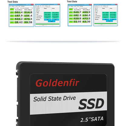 Goldenfir 2.5 Inch Solid State Drive Hard Disk Drive 2TB 1TB 960GB 512GB 256GB 128GB 480GB 120GB 360GB Internal Hard Drives