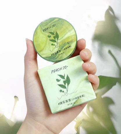 Perfume Plant Solid Balm for Men and Women Portable Solid Balm Tea Fragrance Solid Balm Mild Long Lasting Body Aroma Deodorants