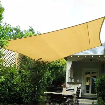 Outdoor garden sunshade net, terrace sunshade, camping sunshade net, UV protection, HDPE sunscreen fabric, sunshade