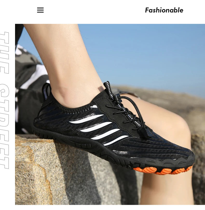 Water Shoes for Women Men Barefoot Shoes Upstream Breathable Beach Shoes Sport Shoe Quick Dry River Sea Aqua Shoes Sneakers