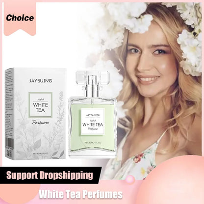 Perfume Women White Tea Long Lasting Fragrance Floral Scent Pheromone Refresh Deodorant Dating Flirting Perfumes to Attract Men