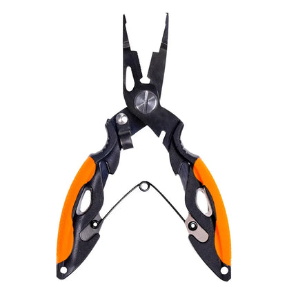 Multifunction Fishing Pliers Tools Accessories for Goods Winter Tackle Pliers Vise Knitting Flies Scissors Braid Set Fish Tongs