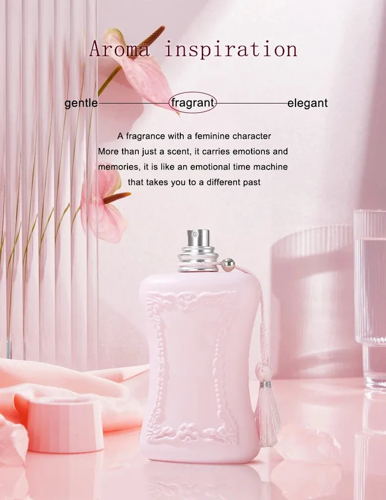 Original Women Perfume Female Long Lasting Perfumes Floral Fragrance Women's Perfume Gift Spray Pheromone 75ml Eau De Toilette