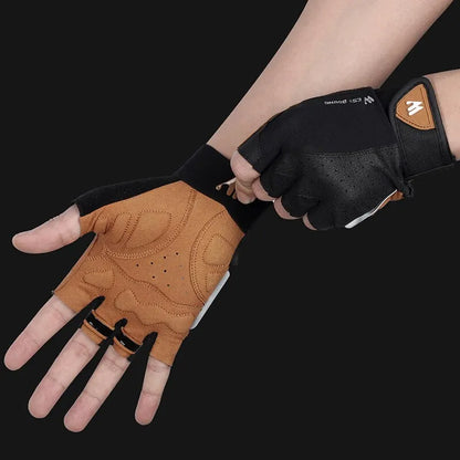 WEST BIKING Sports Cycling Gloves Half Finger Men Women MTB Bike Gloves Running Fitness Gym Riding Motorcycle Bicycle Gloves