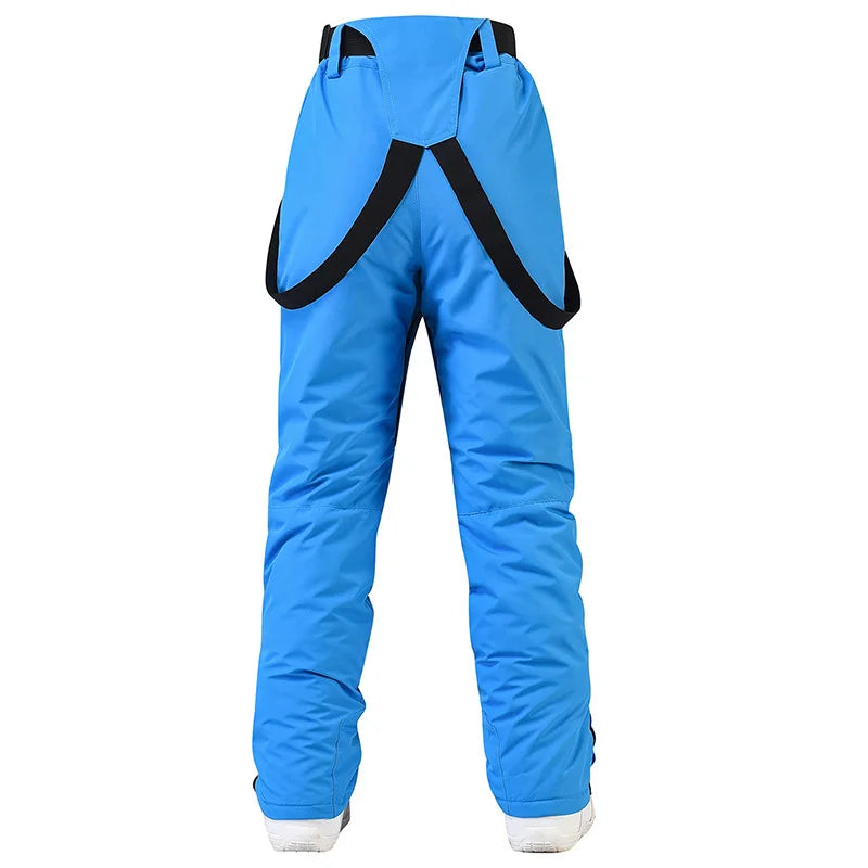 New Men and Women Winter Outdoor Ski Pants Windproof Waterproof Warm Breathable Snowboarding Pants Snow Sports Bibs Pants