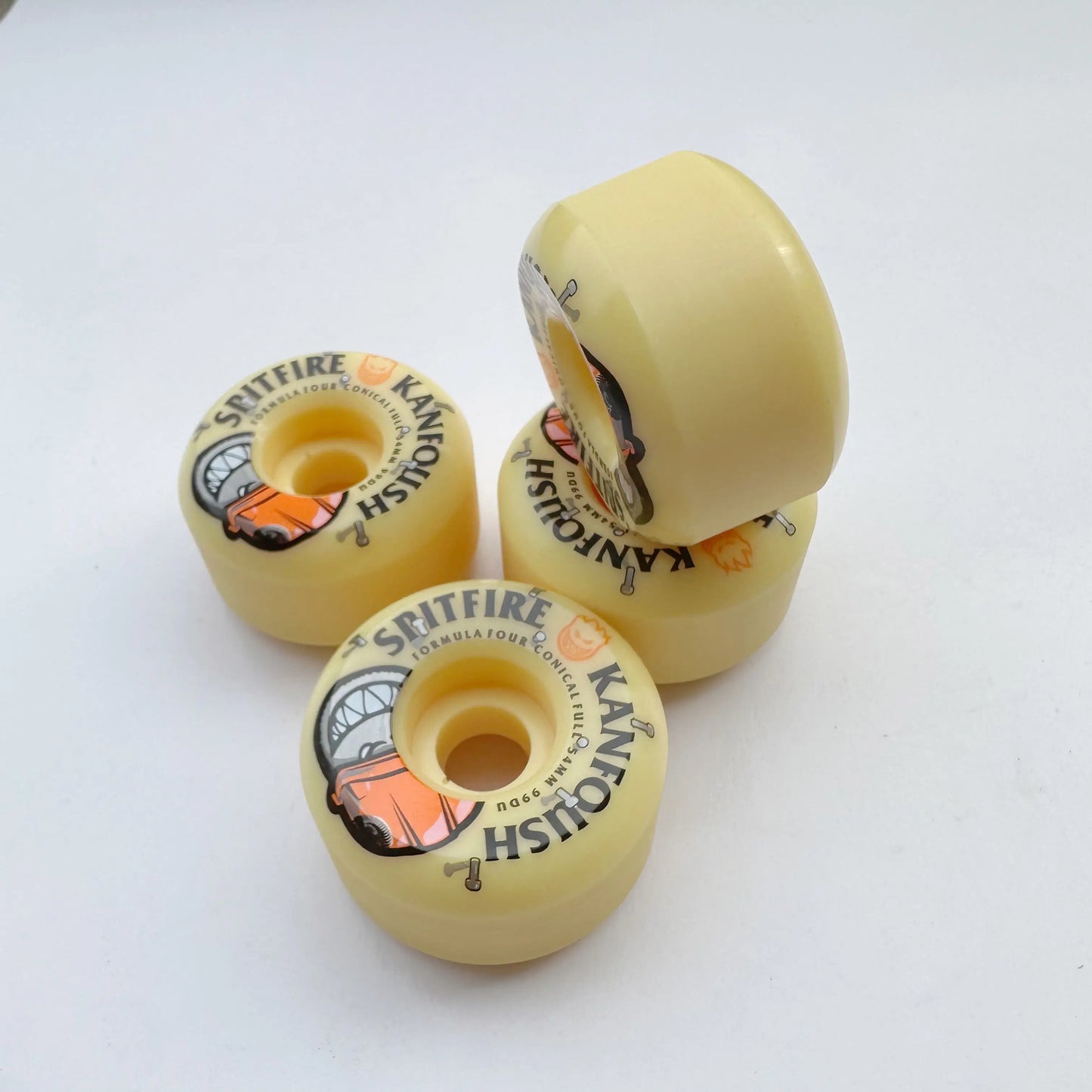 Spitfire wheels imported genuine Spitfire 52mm 101duro 53mm 54mm 56mm 99duro 80HD skateboard wheel for skateboard