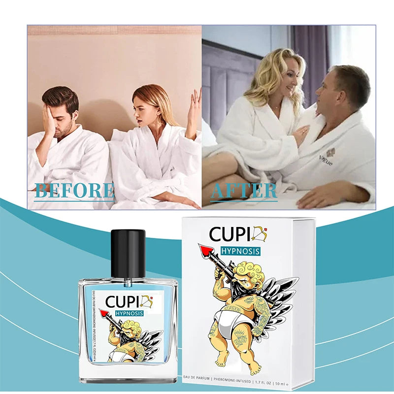 Cupid Hypnosis Perfume Pheromone Fragrance Of Man To Attract Women Long Lasting Cologne Flirting Scent Female Dating Body Mist