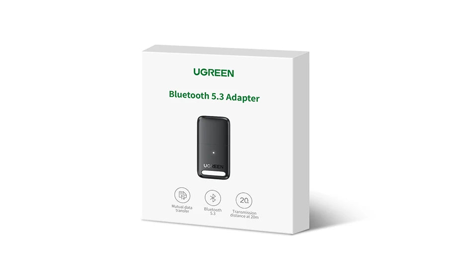 UGREEN USB Bluetooth 5.3 5.4  Dongle Adapter for PC Speaker Wireless Mouse Keyboard Music Audio Receiver Transmitter Bluetooth