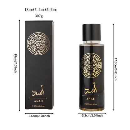 Original 250ml Arabian Vanilla Perfumes Women's Man Long Lasting Fragrance Pheromone Spray Perfume Eau De Parfum Men's & Women's