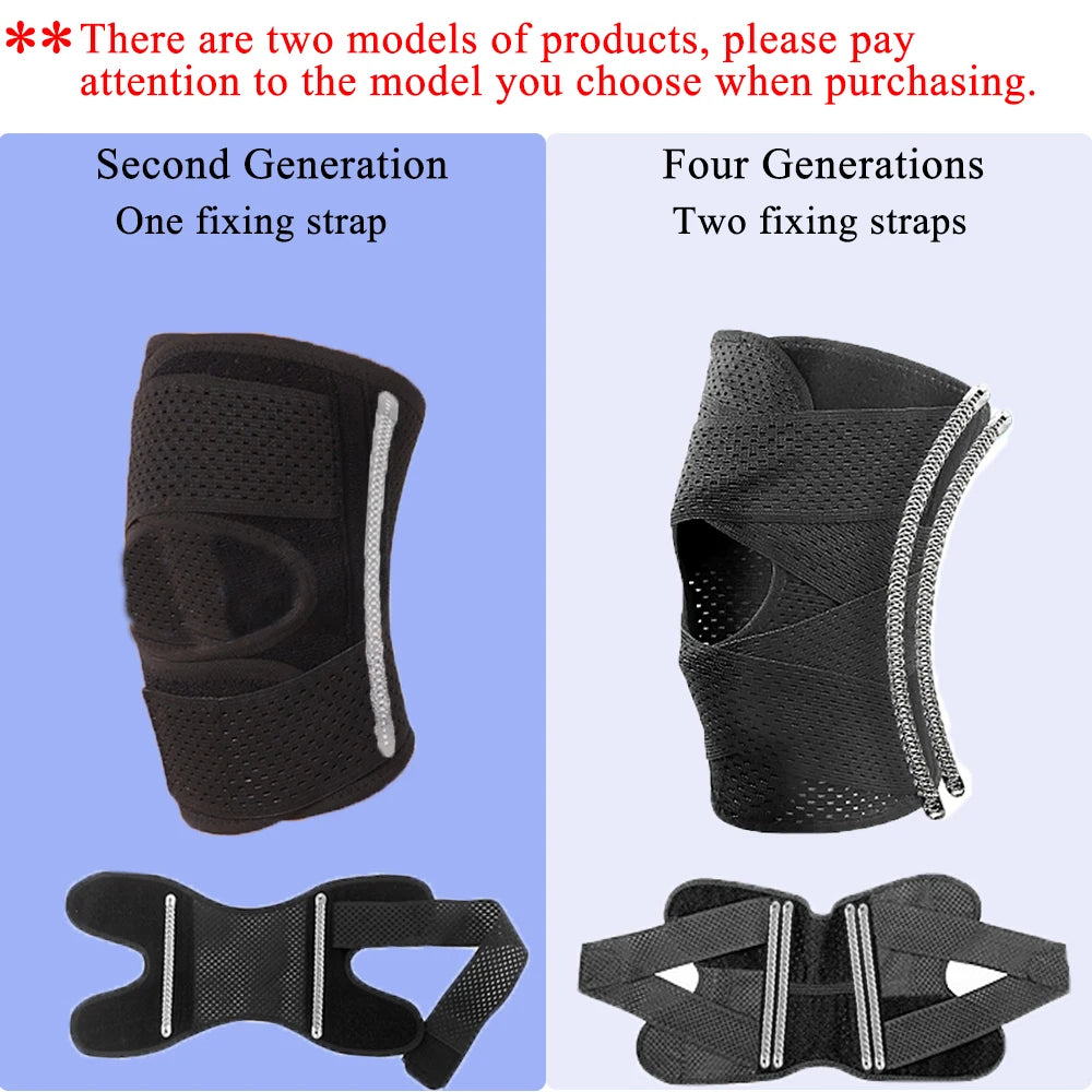 1PC Equestrian Protector Sports Kneepad Men Women Pressurized Elastic Knee Pads Arthritis Joints Protector Fitness Volleyball