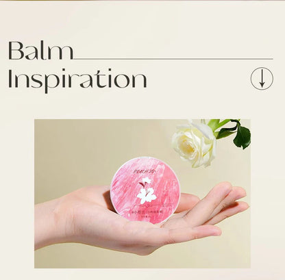 Perfume Plant Solid Balm for Men and Women Portable Solid Balm Tea Fragrance Solid Balm Mild Long Lasting Body Aroma Deodorants