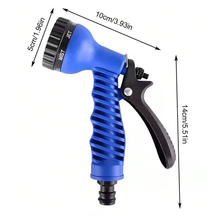 Expandable Magic Hose, High-Pressure Car Wash, 7Water Spraying Functions, Water Gun, Home Garden Watering Hose