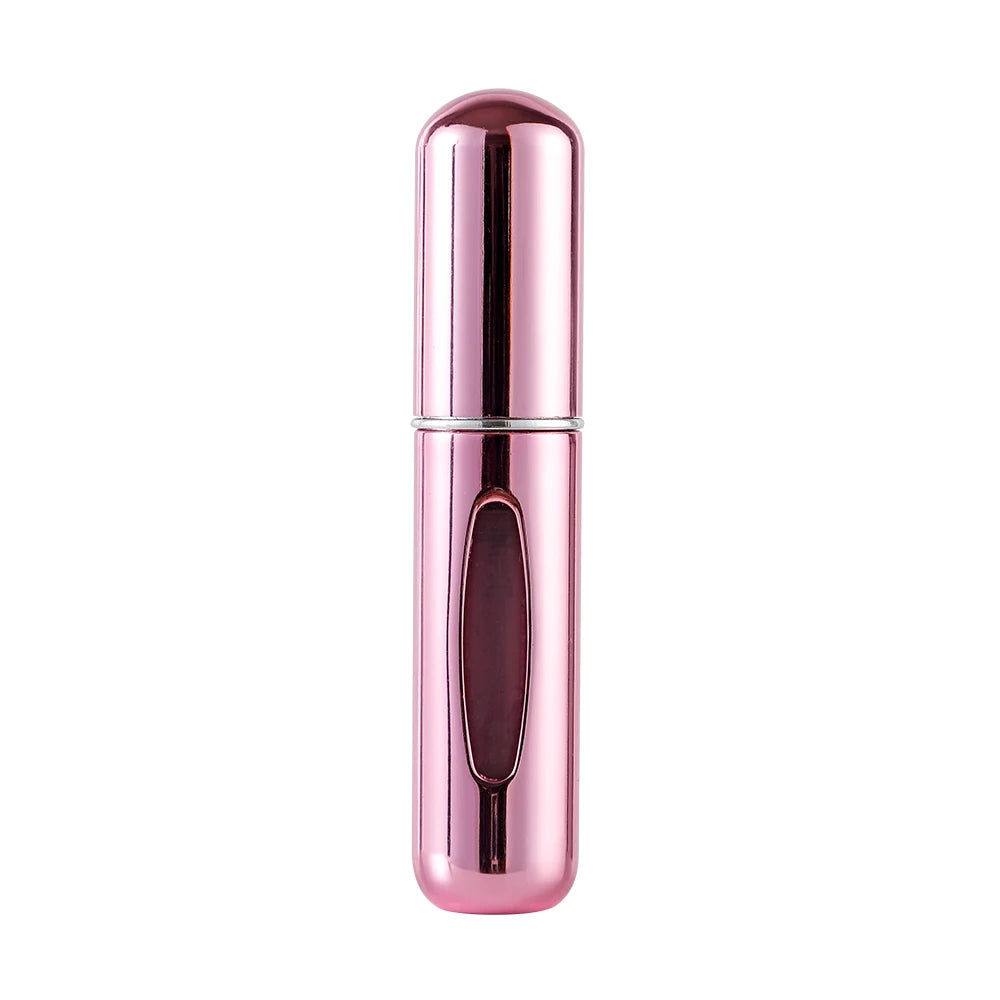 Portable Mini Travel High-end Perfume Bottle Base Refill Bottle Straight Charging Small Sample Perfume Aluminum Material