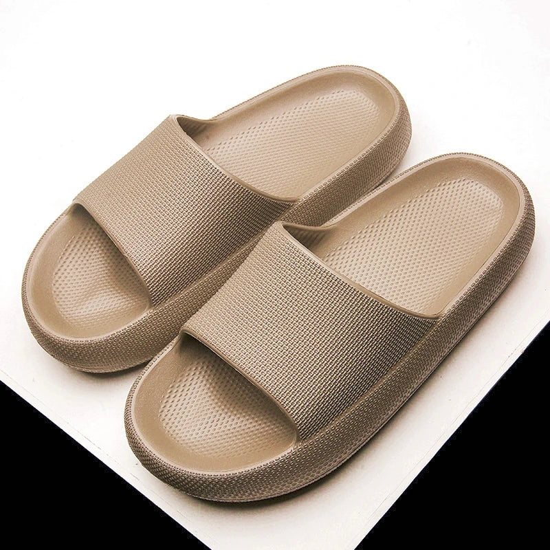 Cloud Slippers For Men Flip Flops Beach Sandals Bathroom Non-Slip Slides Men Women Slippers Indoor House Shoes Male Slipper