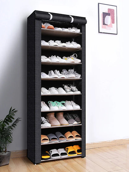 Shoe Rack Organizer Dustproof Shoe Cabinet Multilayer Minimalist Nonwoven Home Furniture Space-saving Cabinets Shoe Shelf