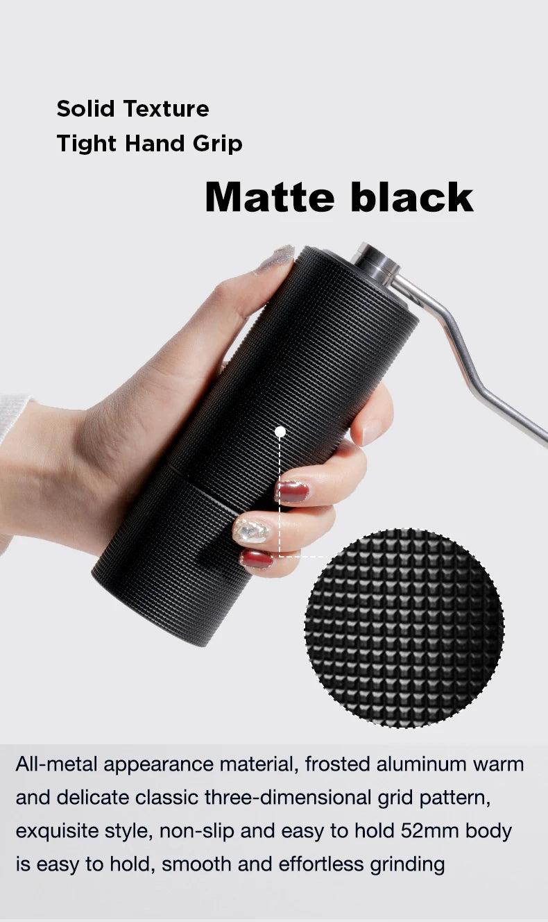 TIMEMORE Chestnut C3 Manual Coffee Grinder S2C Burr Inside High Quality Portable Hand Grinder With Double Bearing Positioning