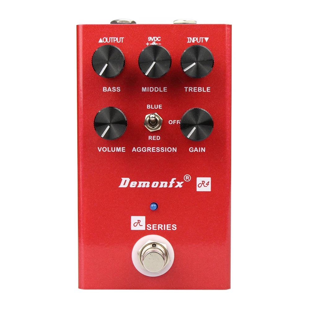 Demonfx High quality Guitar Effect Pedal Wah Distortion Overdrive Delay Reverb Compressor Booster Pedal