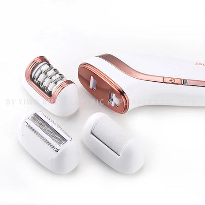 Kemei KM-1207 Household 3 In1 Electric Shaver Lady Care Electric Shaver Portable Multi-Function Lady Electric Shaver