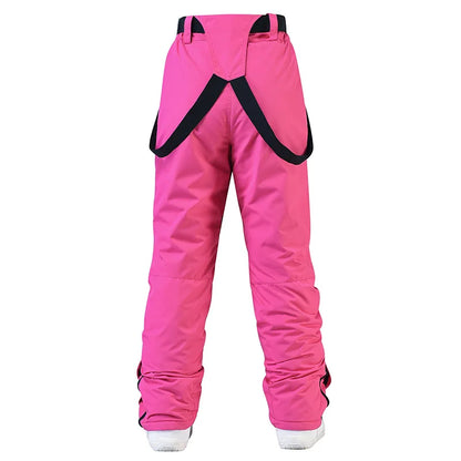 New Men and Women Winter Outdoor Ski Pants Windproof Waterproof Warm Breathable Snowboarding Pants Snow Sports Bibs Pants