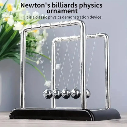 Newton's Cradle Balance Steel Ball Teaching Supplies Physics Science Pendulum Desktop Toys Stress Relief Gifts Home Decoration