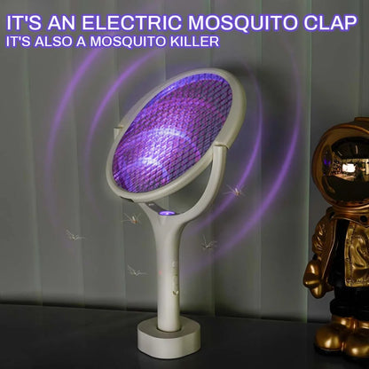 3500V 5in1 Mosquito Killer Lamp Multicunctional Angle Adjustable Bug Zapper Electric USB Rechargeable Mosquito Fly Bat Swatter