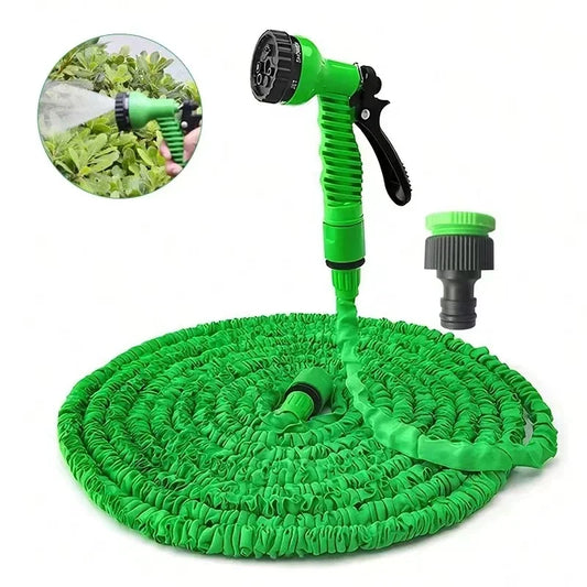 Expandable Magic Hose, High-Pressure Car Wash, 7Water Spraying Functions, Water Gun, Home Garden Watering Hose