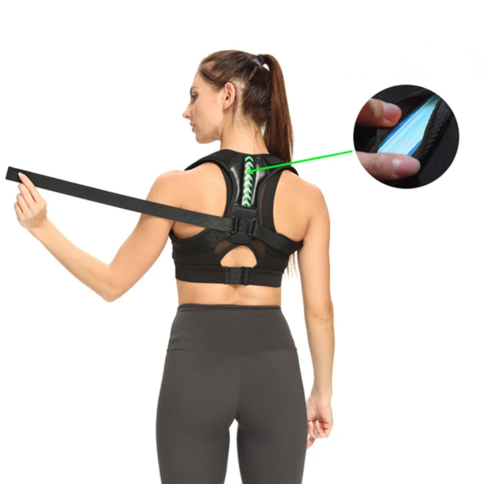 Adjustable Back Shoulder Posture Corrector Belt Clavicle Spine Support Reshape Your Body Home Office Sport Upper Back Neck Brace