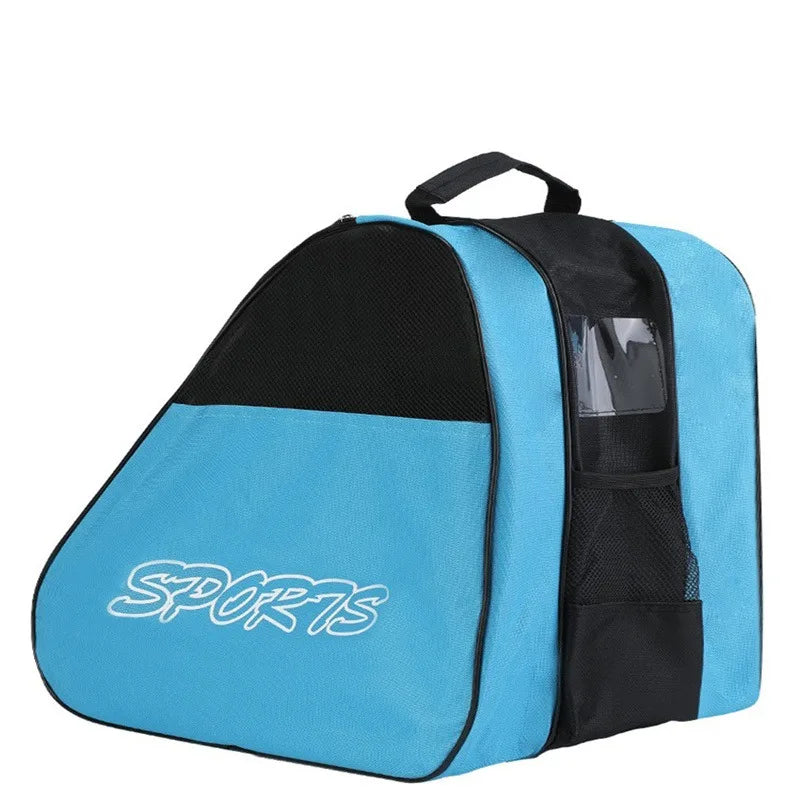 Portable Roller Skates Bag Ice Skating Bag Large Capacity Breathable Kids Inline Skates Bag Skates Storage Bag Skating Shoes Bag