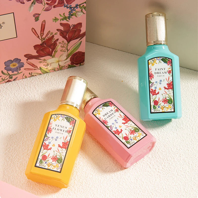 Floral Scent Perfume Gift Box 110ml Four Piece Set духи Lasting Fragrance Floral Scent Pheromone Eau De Parfum Floral Fragrance