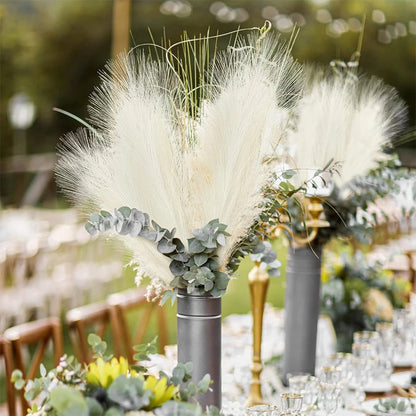 5/10/20PCS Fluffy Pampas Grass Boho Decor Artificial Flower Fake Plant Reed Simulated Party Wedding Home Decoration 42CM