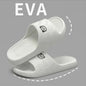 Eva Soft Sole Chunky Platform Slippers Women 2024 Summer Thick Sole Cloud Slides Beach Sandals Woman Non-Slip Outdoor Flip Flops