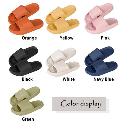 Cloud Slippers For Men Flip Flops Beach Sandals Bathroom Non-Slip Slides Men Women Slippers Indoor House Shoes Male Slipper